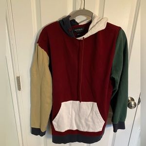 Pacsun Patchwork Hoodie